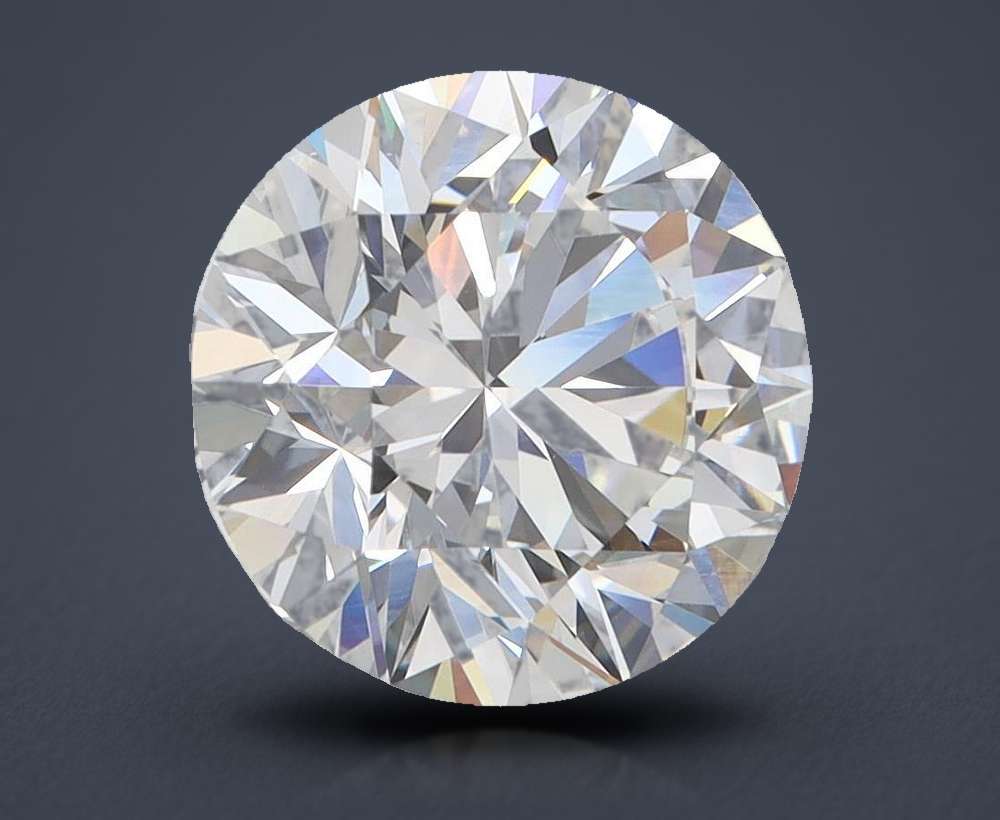 3.51 Carat Round Lab Diamond