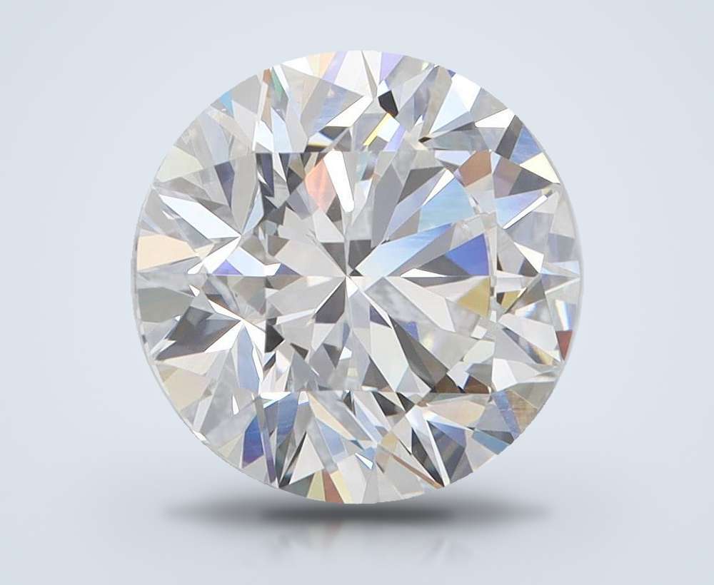 3.51 Carat Round Lab Diamond