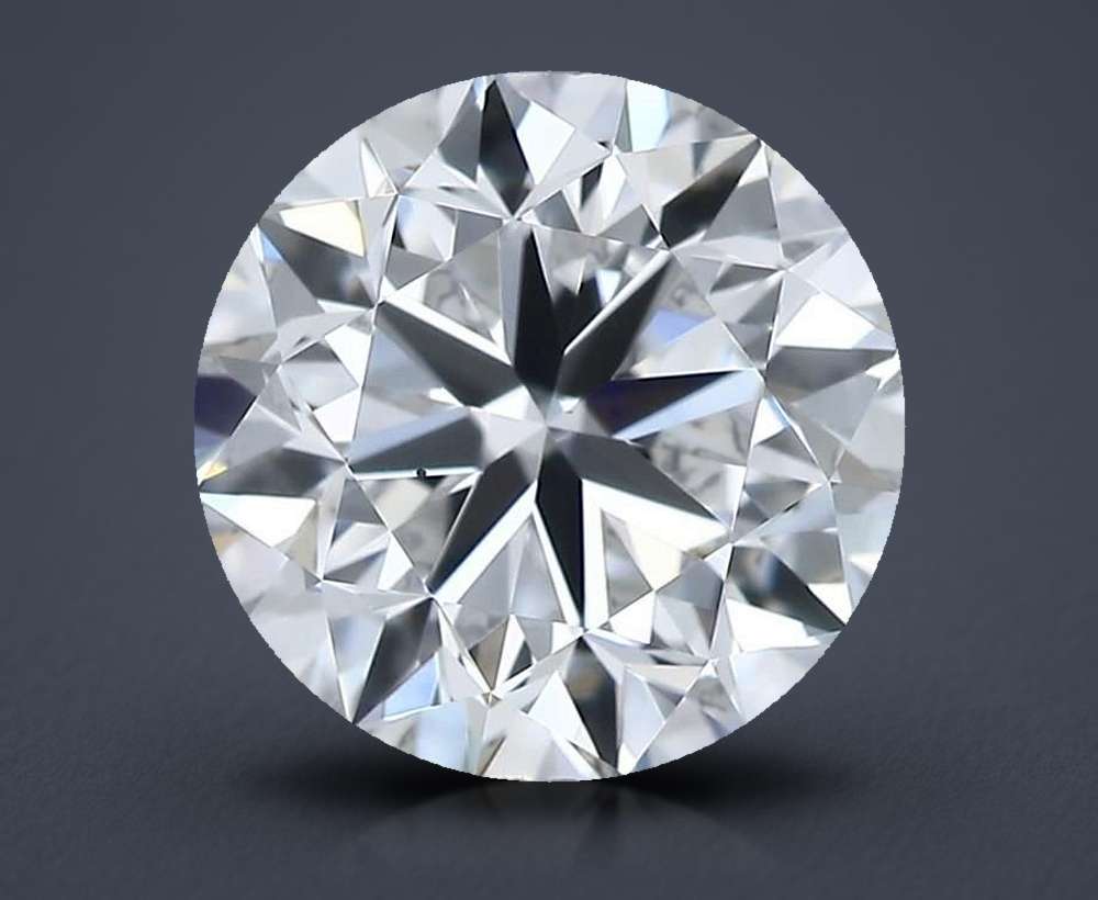 0.90 Carat Round Natural Diamond