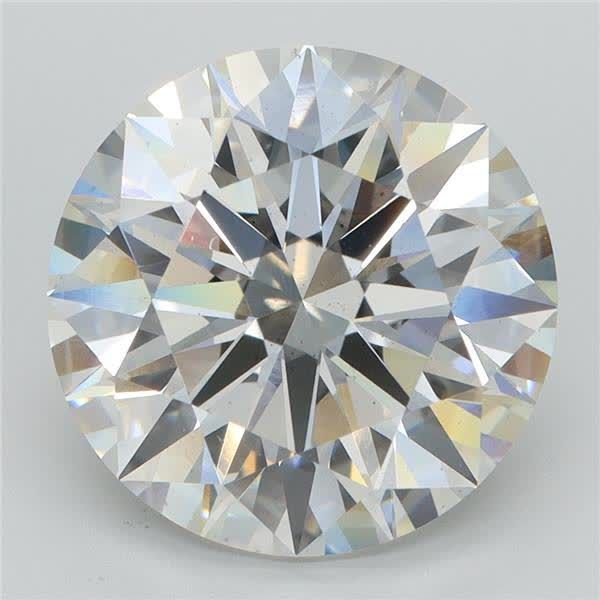 6.02ct G VS2 Rare Carat Ideal Cut Round Lab Grown Diamond