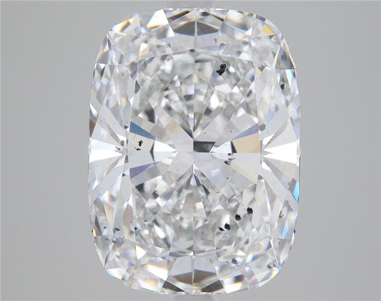 4.15ct F SI1 Rare Carat Ideal Cut Cushion Lab Grown Diamond