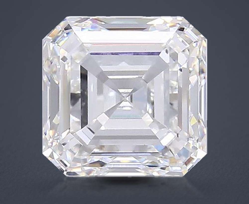 8.01 Carat Asscher Lab Diamond