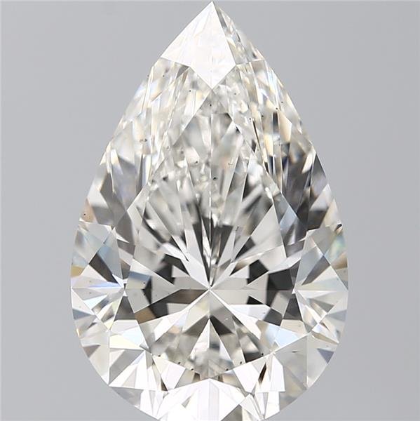 7.09ct G VS2 Rare Carat Ideal Cut Pear Lab Grown Diamond