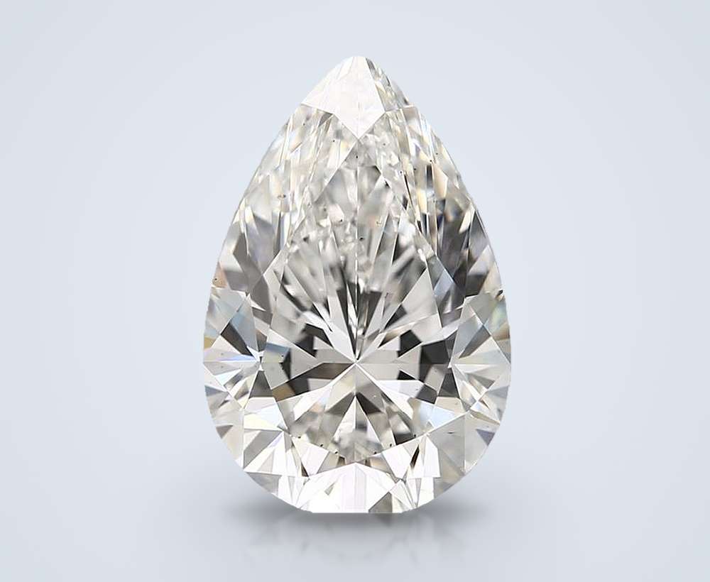 7.09 Carat Pear Lab Diamond
