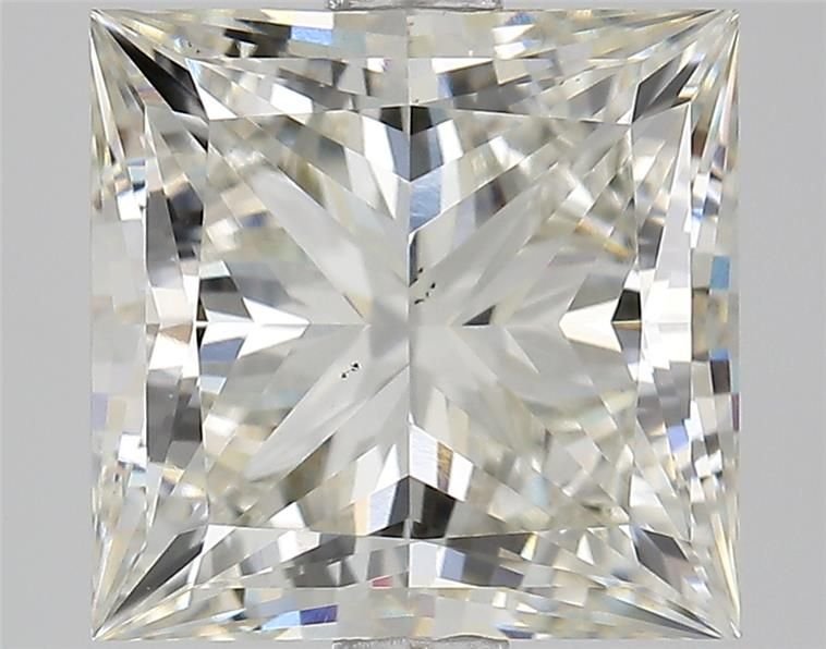 3.16ct I VS2 Rare Carat Ideal Cut Princess Lab Grown Diamond