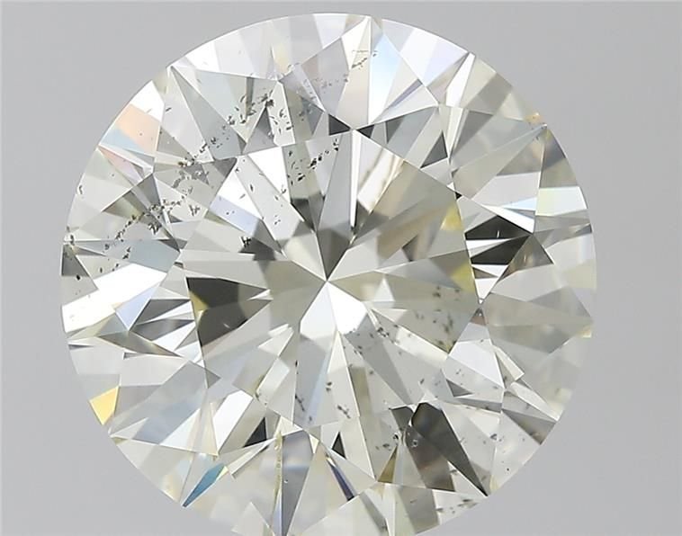9.03ct K SI2 Rare Carat Ideal Cut Round Diamond