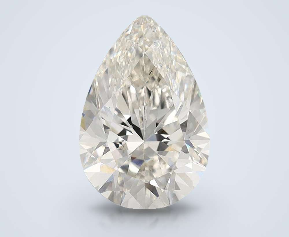 2.70 Carat Pear Lab Diamond
