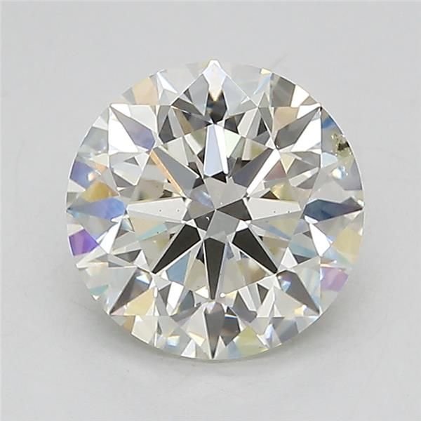 2.15ct I SI1 Excellent Cut Round Lab Grown Diamond