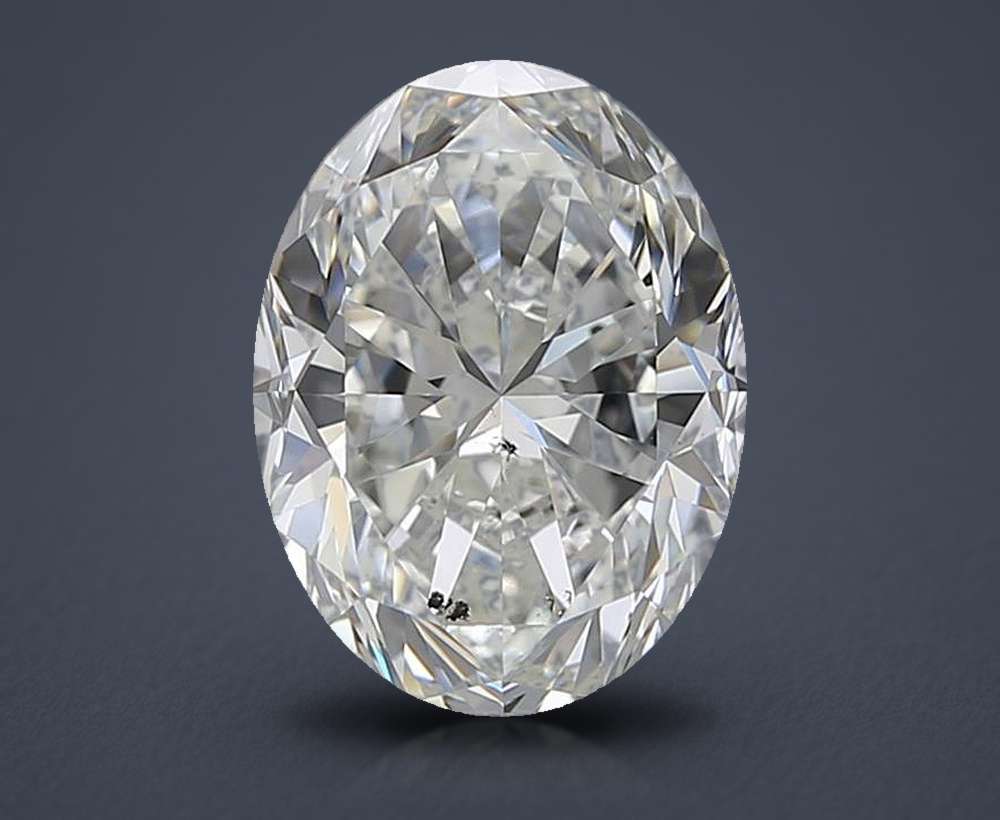 2.50 Carat Oval Natural Diamond