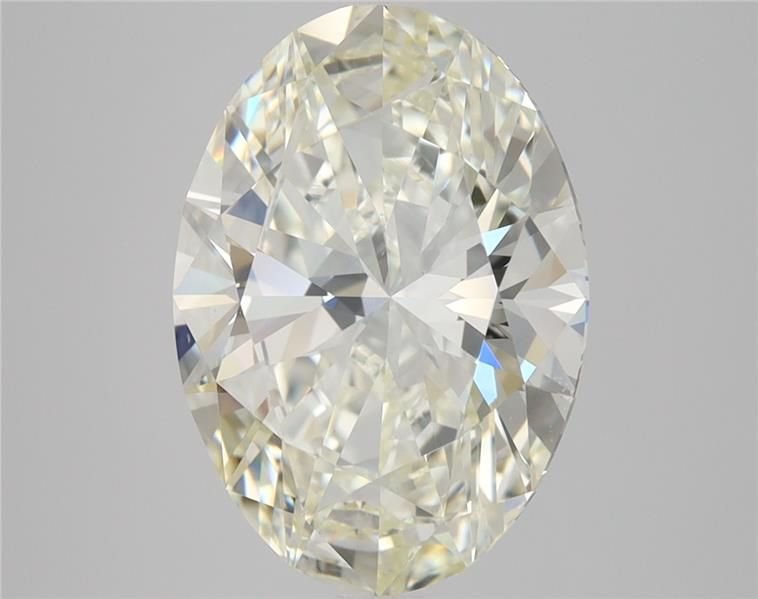 3.02ct K VS2 Rare Carat Ideal Cut Oval Diamond