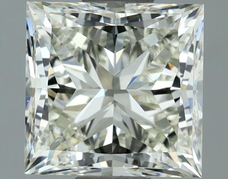 2.00ct K VVS2 Rare Carat Ideal Cut Princess Diamond