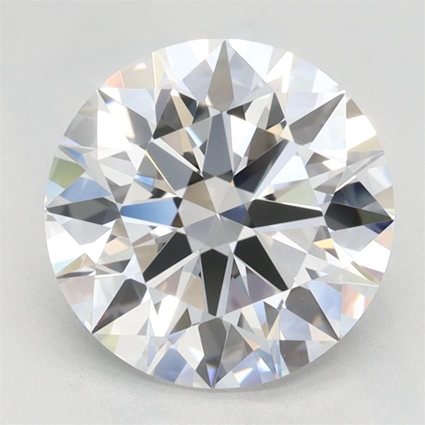 2.48ct D VVS1 Rare Carat Ideal Cut Round Lab Grown Diamond