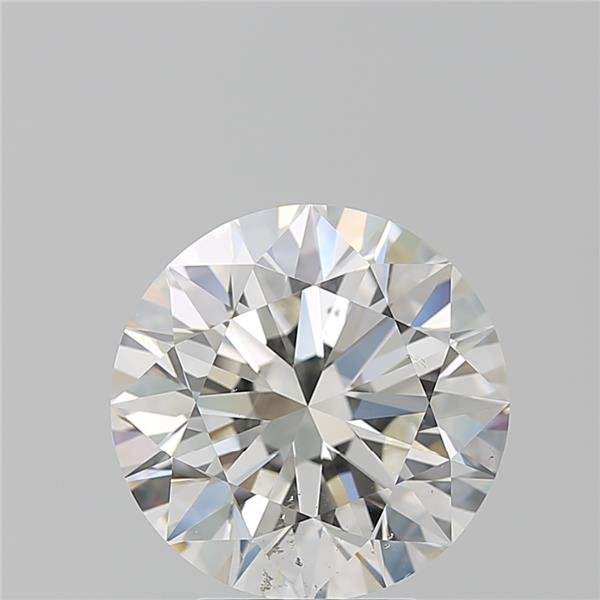 4.71ct J SI1 Rare Carat Ideal Cut Round Diamond
