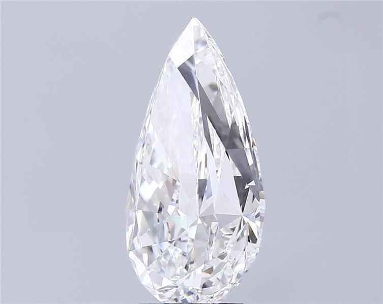 6.01 Carat Pear Natural Diamond