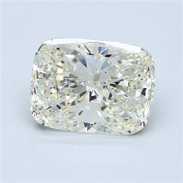 5.10ct K SI1 Very Good Cut Cushion Diamond