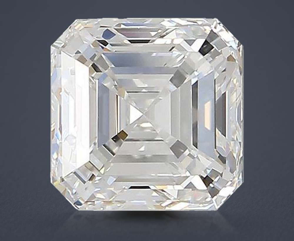 2.01 Carat Asscher Natural Diamond