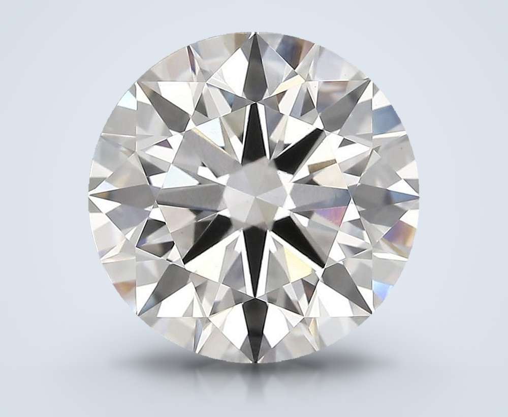 6.39 Carat Round Lab Diamond
