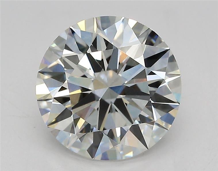 2.51ct F VS1 Rare Carat Ideal Cut Round Lab Grown Diamond