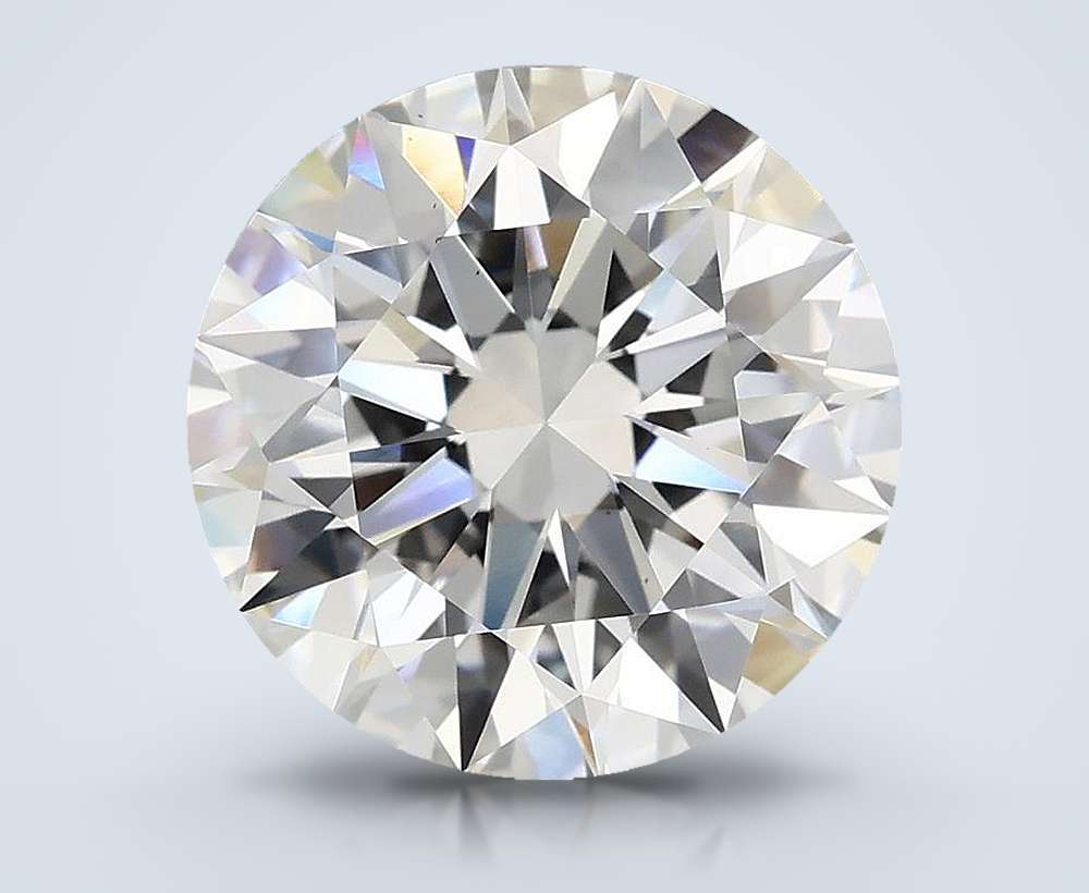 4.79 Carat Round Lab Diamond