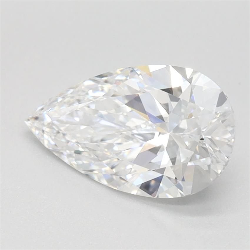 1.04ct D VVS1 Rare Carat Ideal Cut Pear Lab Grown Diamond