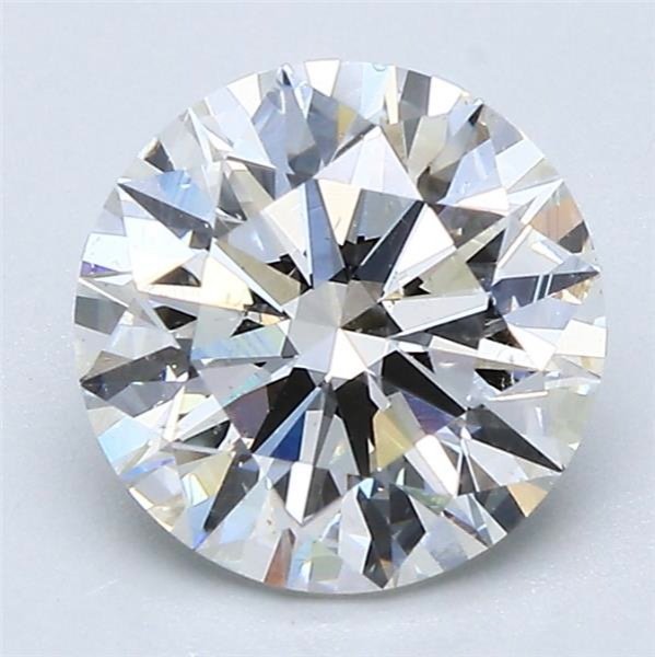 2.00ct I SI2 Rare Carat Ideal Cut Round Diamond