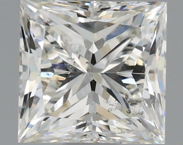 0.96ct J SI2 Very Good Cut Princess Diamond