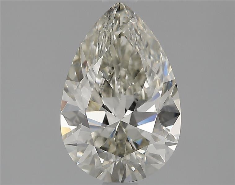 1.57ct J VS1 Rare Carat Ideal Cut Pear Lab Grown Diamond