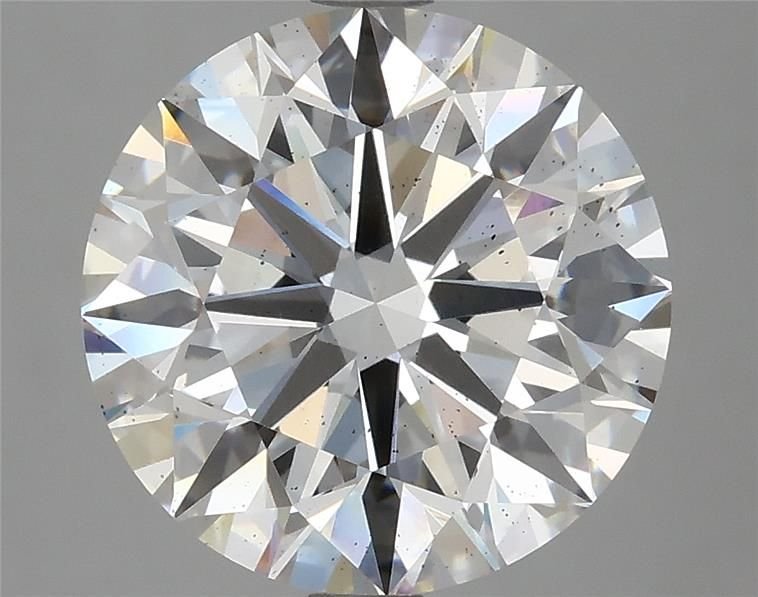 4.52ct F SI1 Excellent Cut Round Lab Grown Diamond