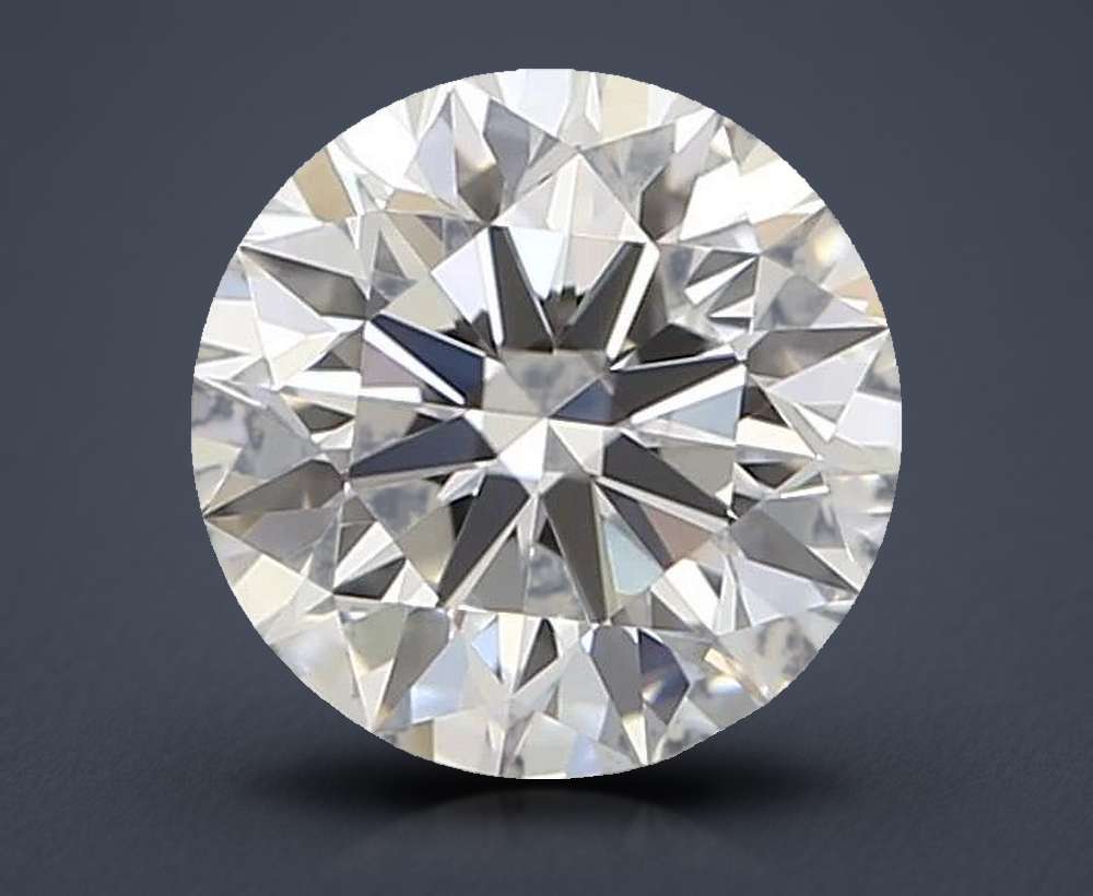 0.58 Carat Round Natural Diamond