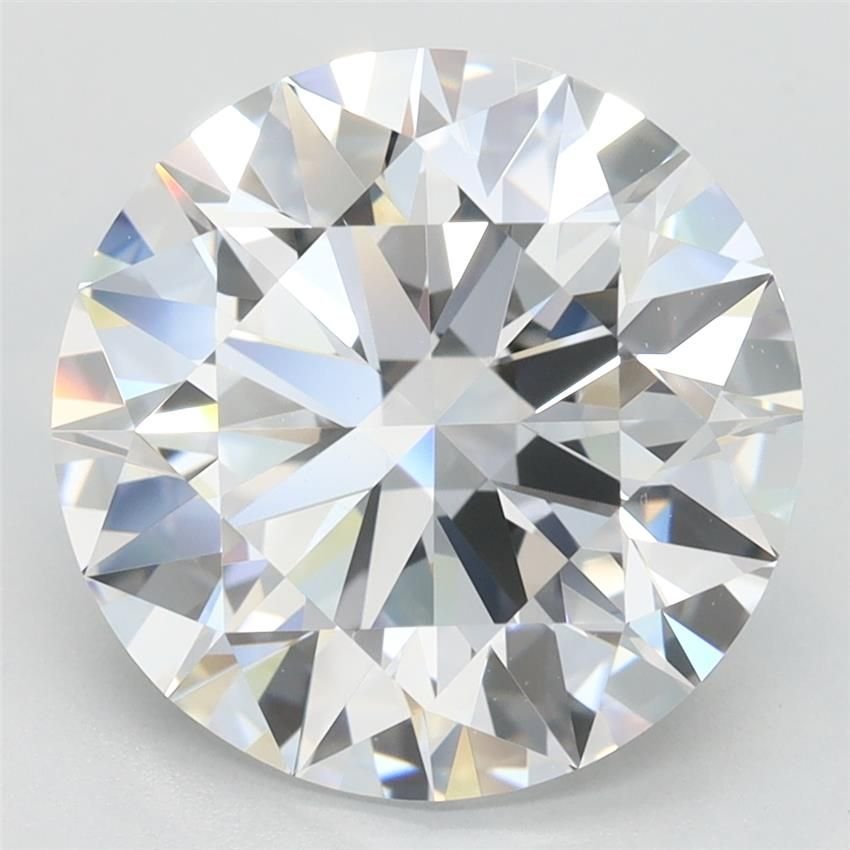 4.55ct D VVS1 Rare Carat Ideal Cut Round Lab Grown Diamond