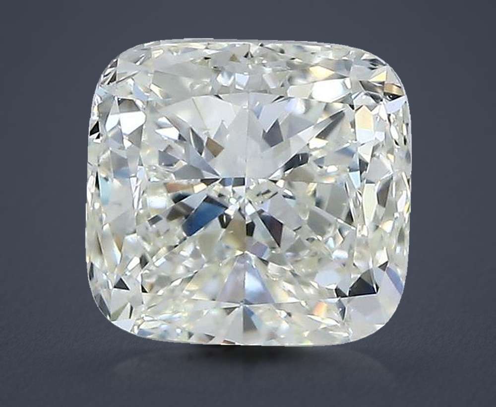 2.50 Carat Cushion Natural Diamond