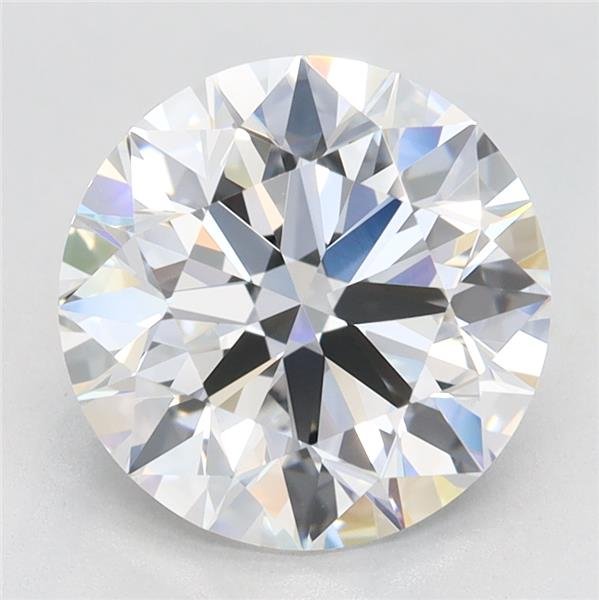 2.69ct D VVS1 Rare Carat Ideal Cut Round Lab Grown Diamond