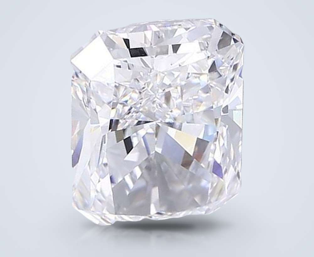 7.58 Carat Radiant Lab Diamond