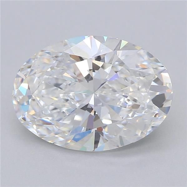 2.03ct D VS1 Rare Carat Ideal Cut Oval Lab Grown Diamond