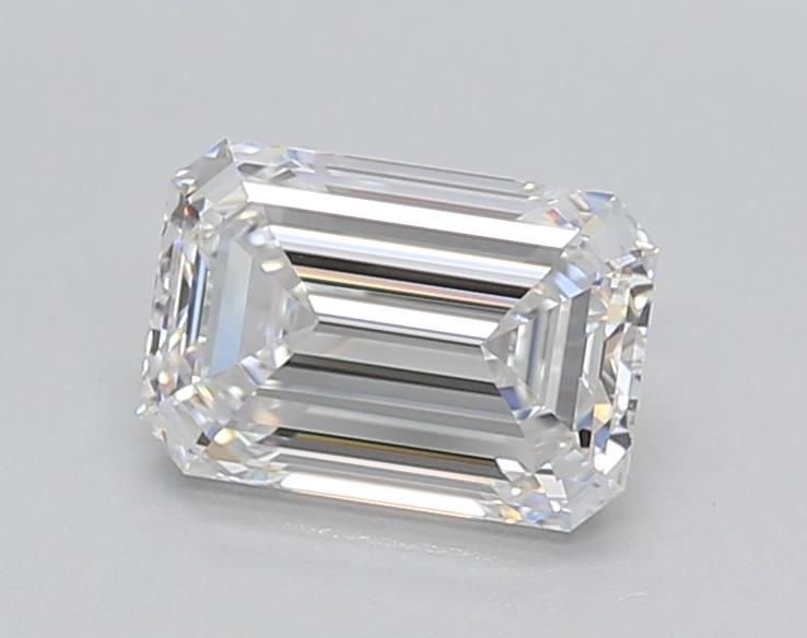 1.02ct D VVS2 Rare Carat Ideal Cut Emerald Lab Grown Diamond