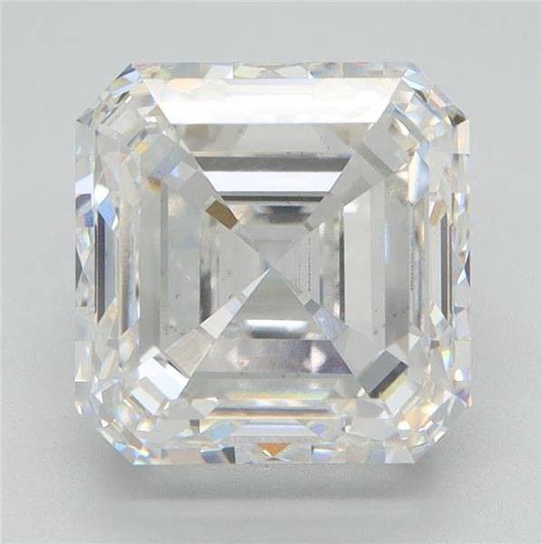 5.00ct E VS1 Very Good Cut Asscher Lab Grown Diamond