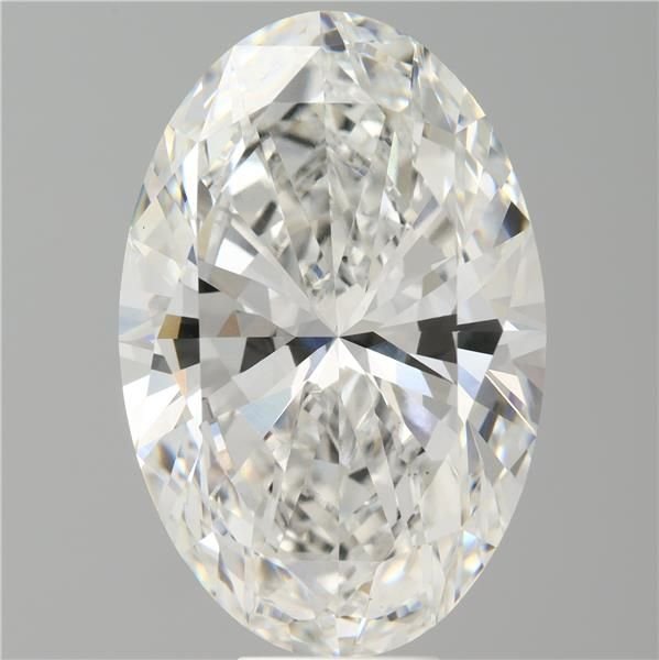 11.54ct F VVS2 Rare Carat Ideal Cut Oval Lab Grown Diamond