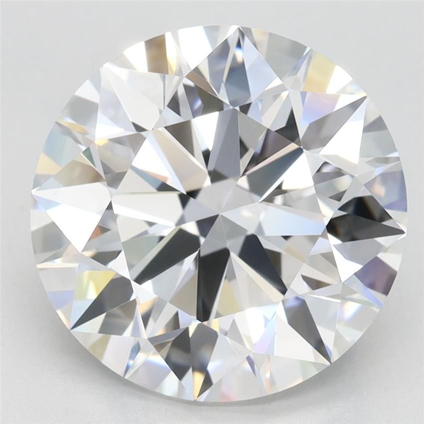 5.14ct E VVS2 Rare Carat Ideal Cut Round Lab Grown Diamond