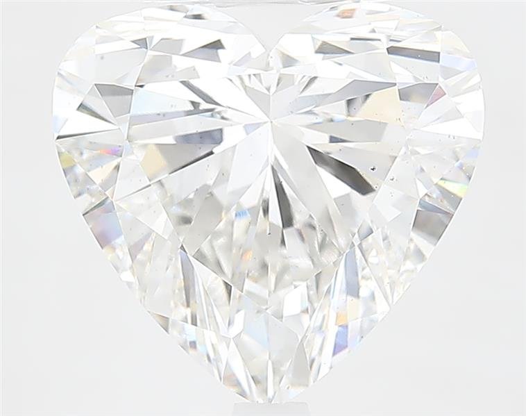 5.27ct G VS2 Good Cut Heart Lab Grown Diamond