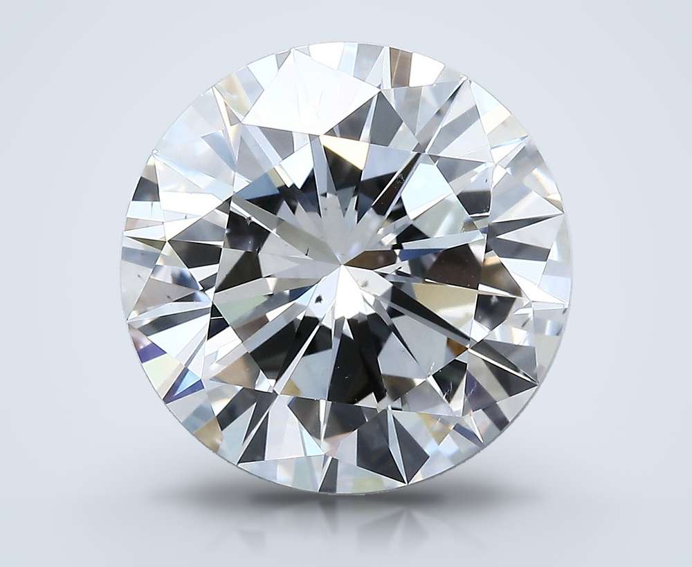 6.18 Carat Round Natural Diamond
