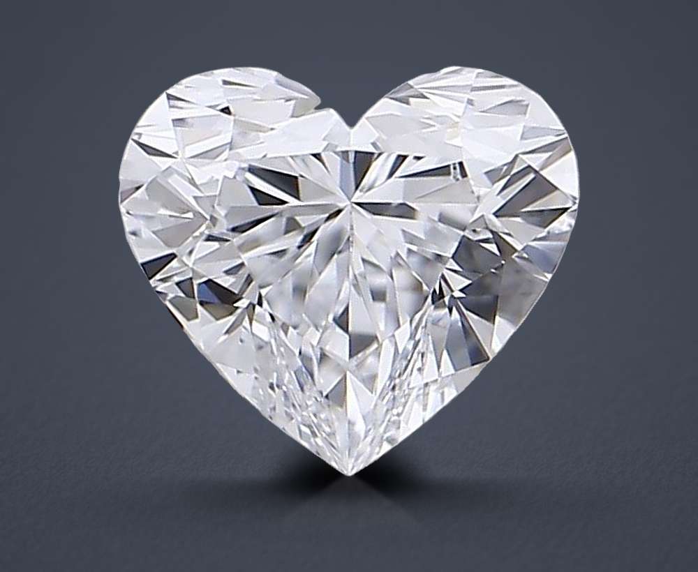 0.55 Carat Heart Lab Diamond