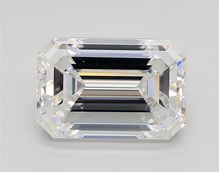 2.02ct E VS2 Excellent Cut Emerald Lab Grown Diamond