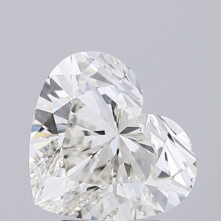 3.50ct H VS2 Rare Carat Ideal Cut Heart Lab Grown Diamond