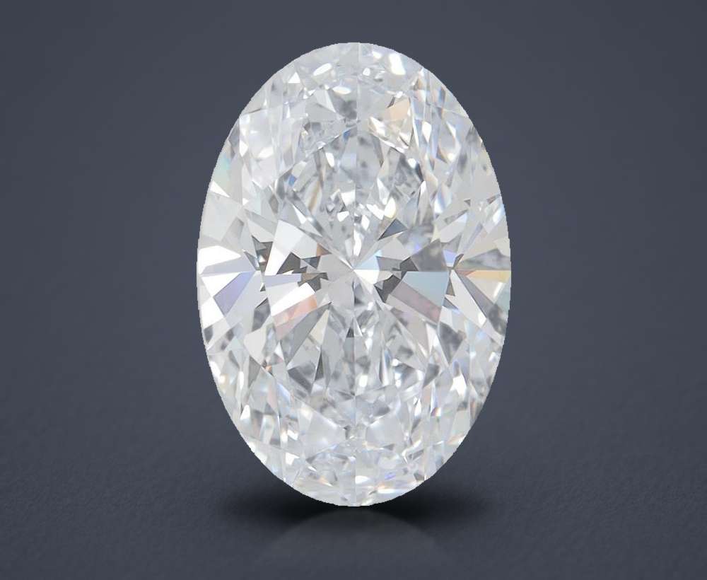 3.17 Carat Oval Lab Diamond