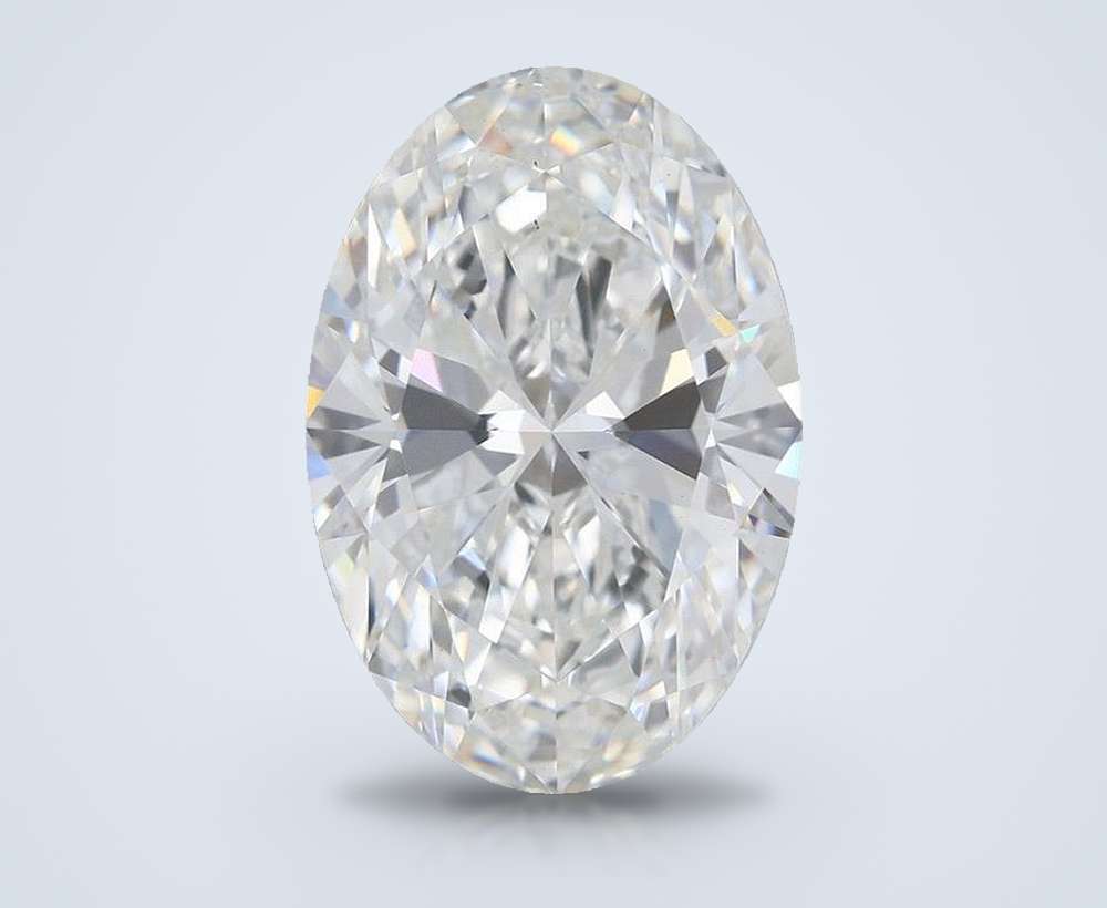 5.92 Carat Oval Lab Diamond