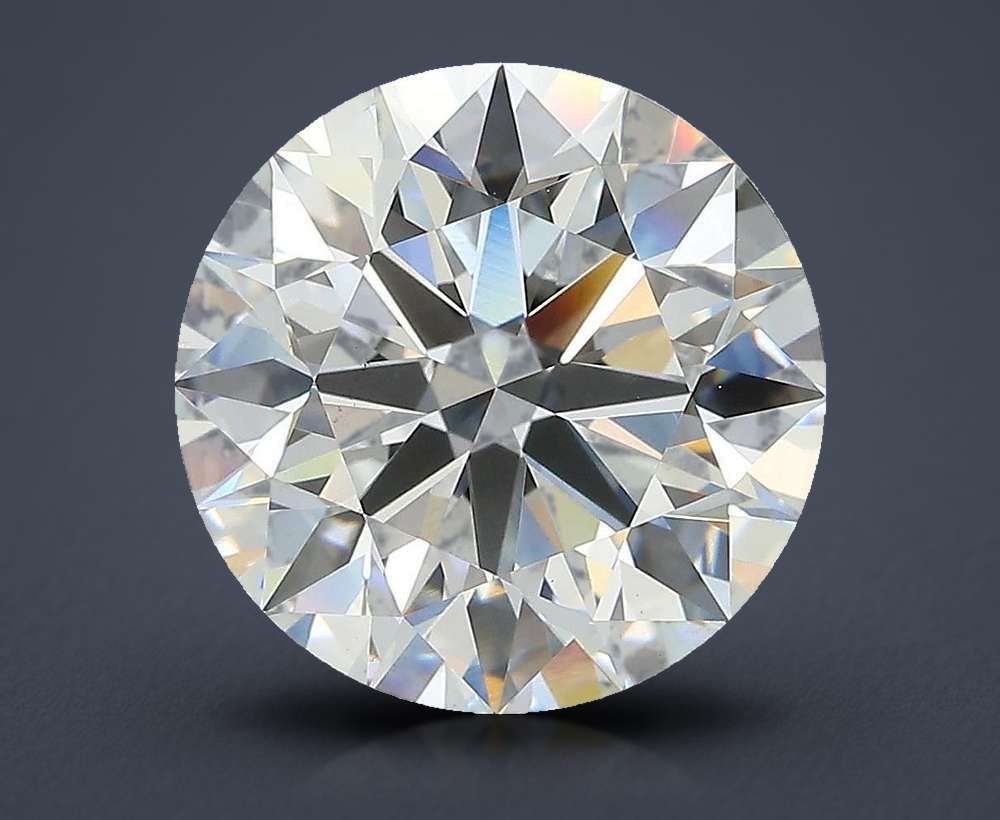 5.46 Carat Round Lab Diamond