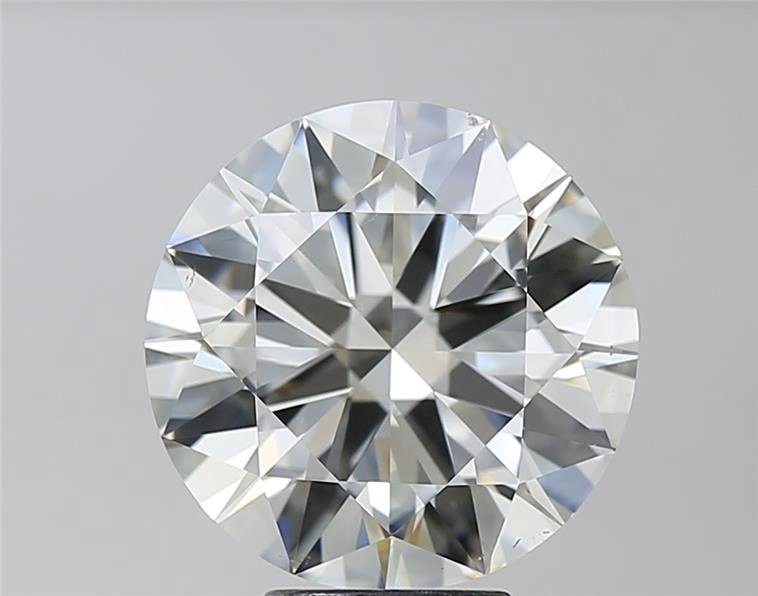 5.50ct K SI1 Rare Carat Ideal Cut Round Diamond