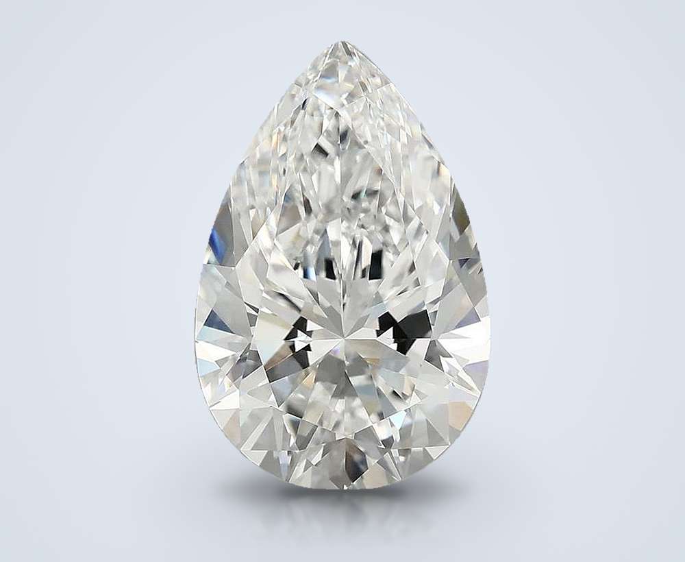 4.90 Carat Pear Lab Diamond