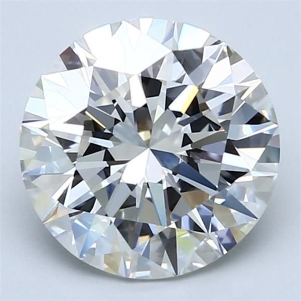 3.01ct I VVS1 Rare Carat Ideal Cut Round Diamond