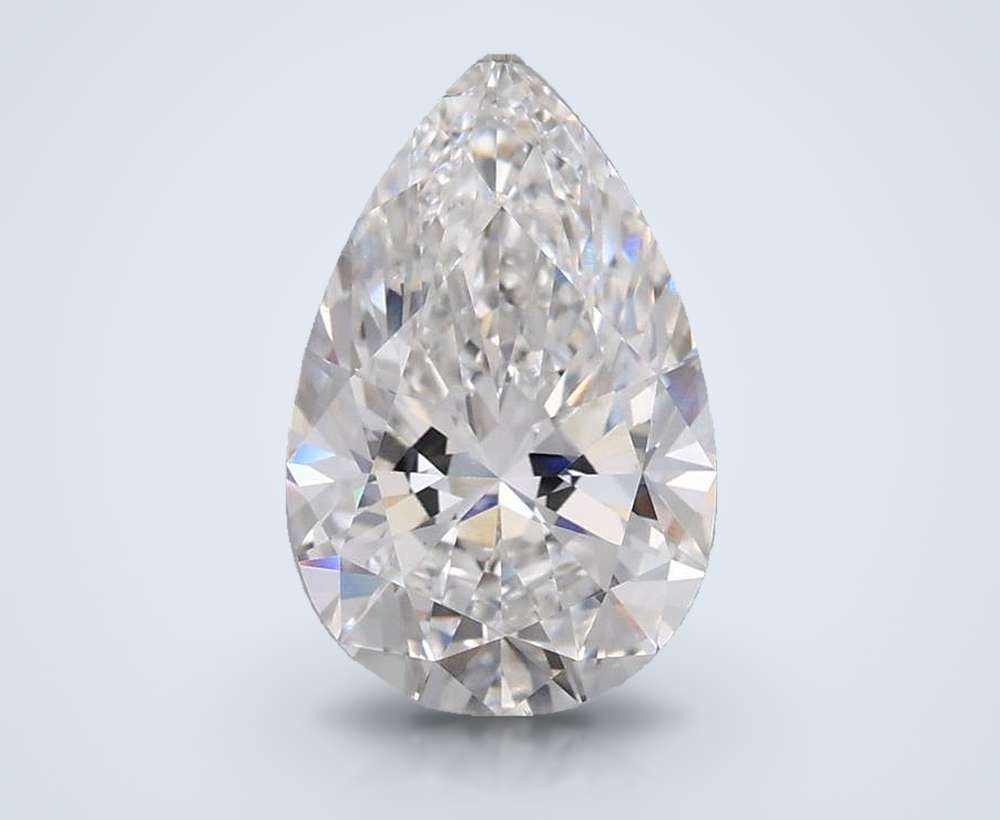 2.54 Carat Pear Lab Diamond